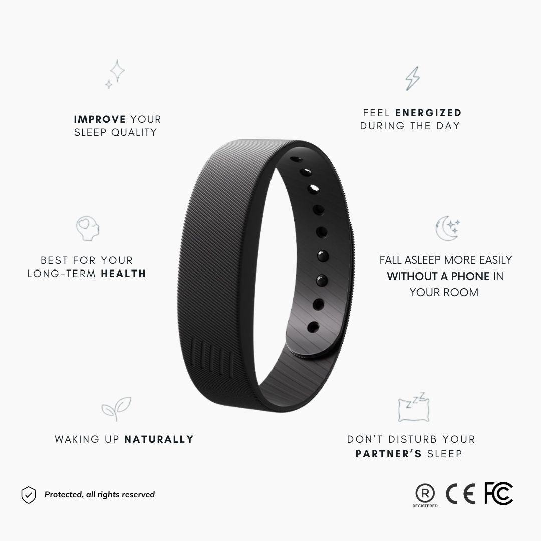 100% Wake-Up Alarm - black