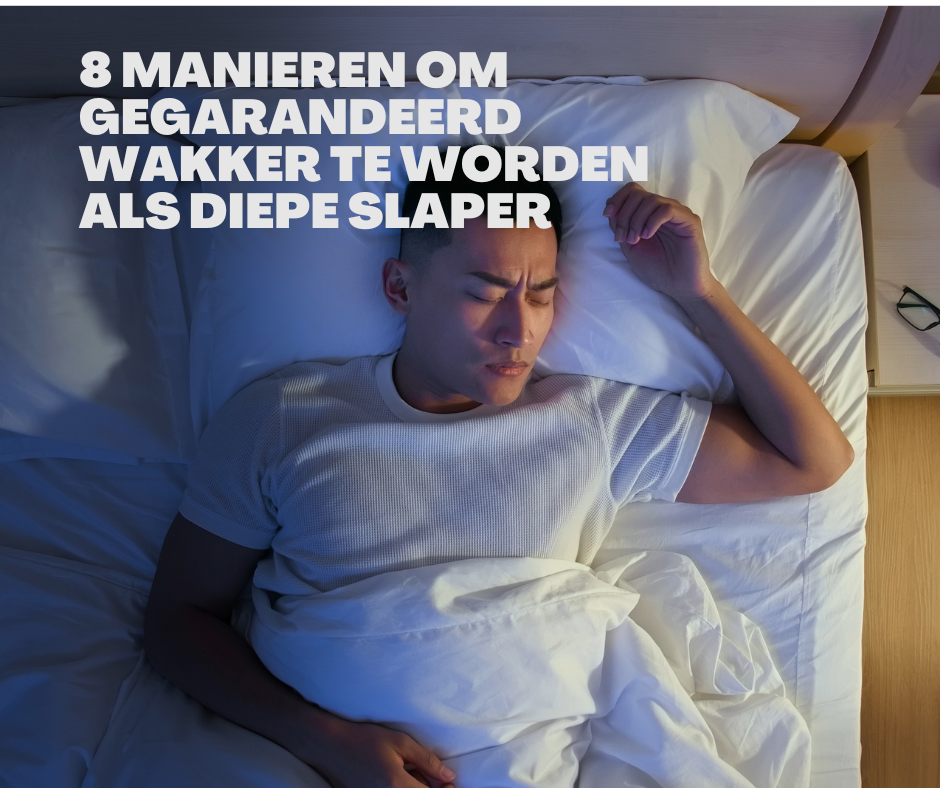 Diepe slaper? 8 manieren om gegarandeerd wakker te worden