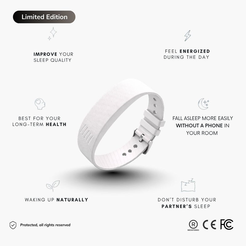 100 % Aufwach-Wecker - Weiß