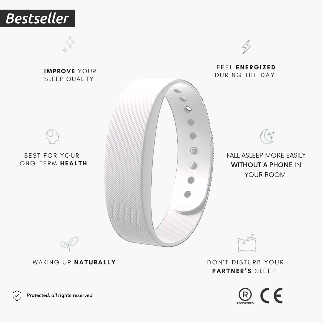 100% Wake-Up Alarm - white