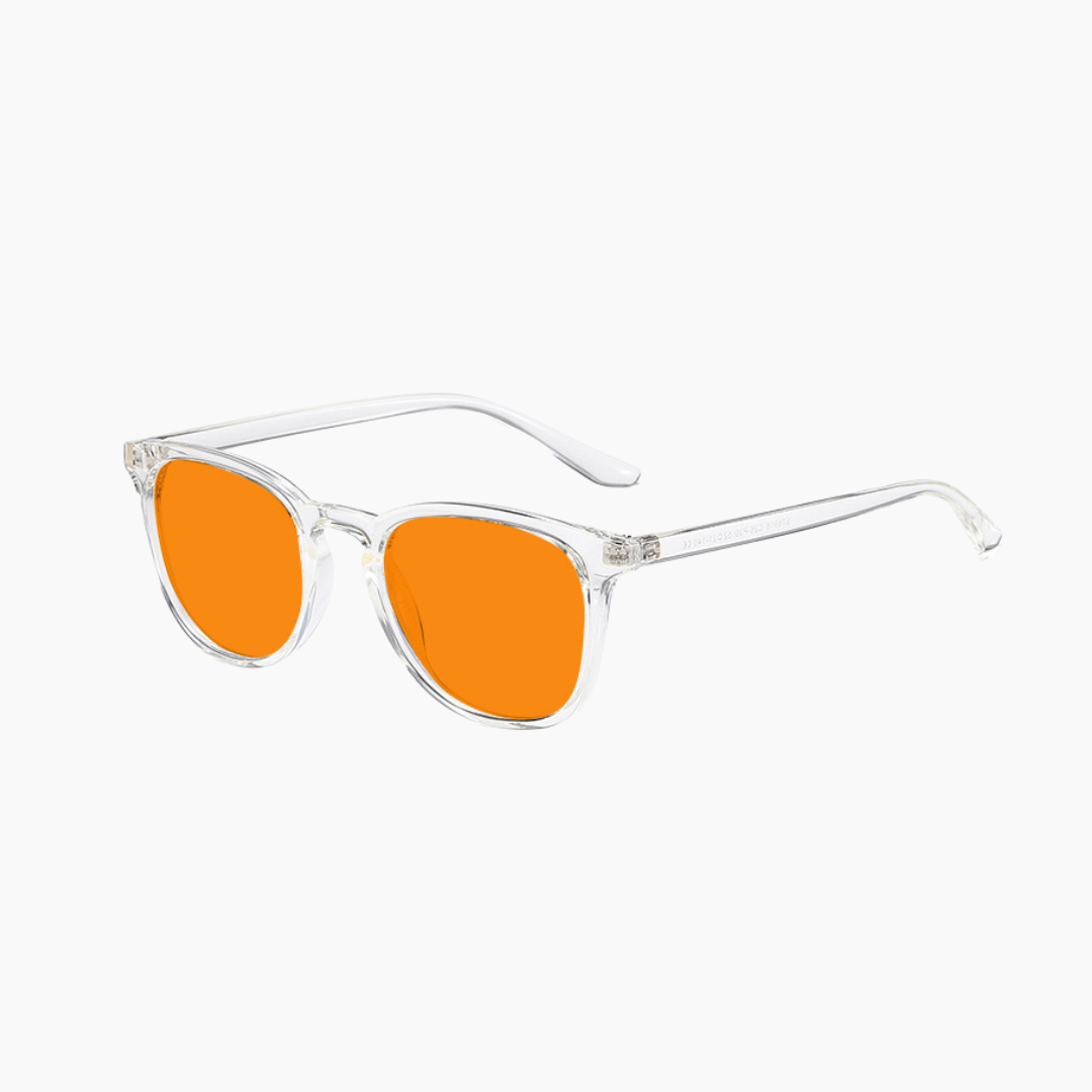 100% blauw licht bril - voor diepe slapers 