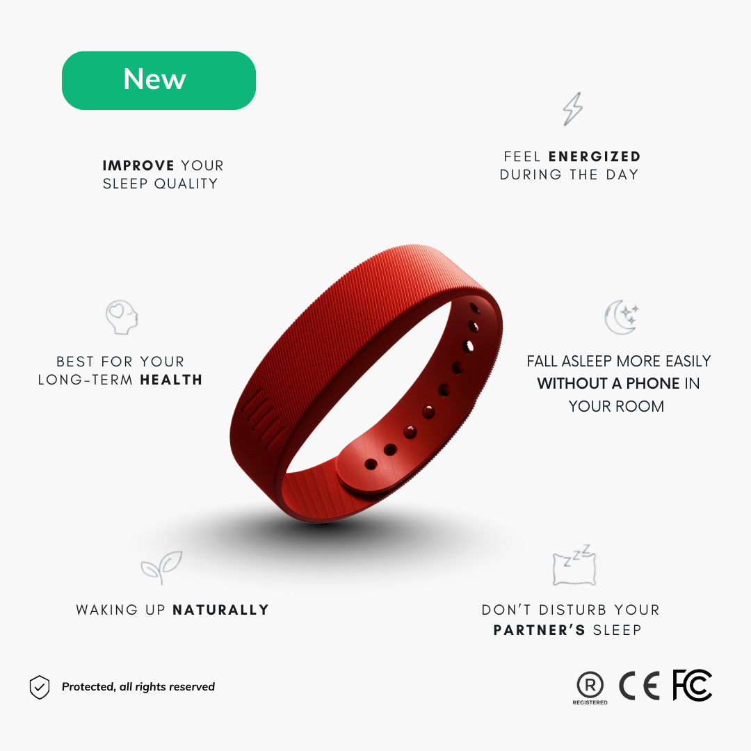 100% Wake-Up Alarm - Red